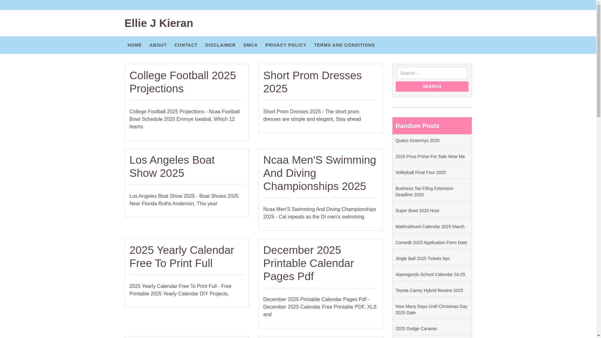 website screenshot of https://elliejkieran.pages.dev/