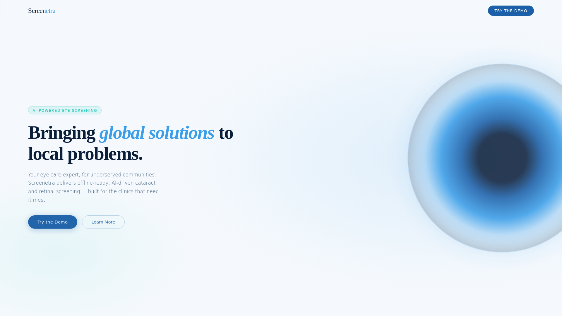 website screenshot of https://screenetra.pages.dev/