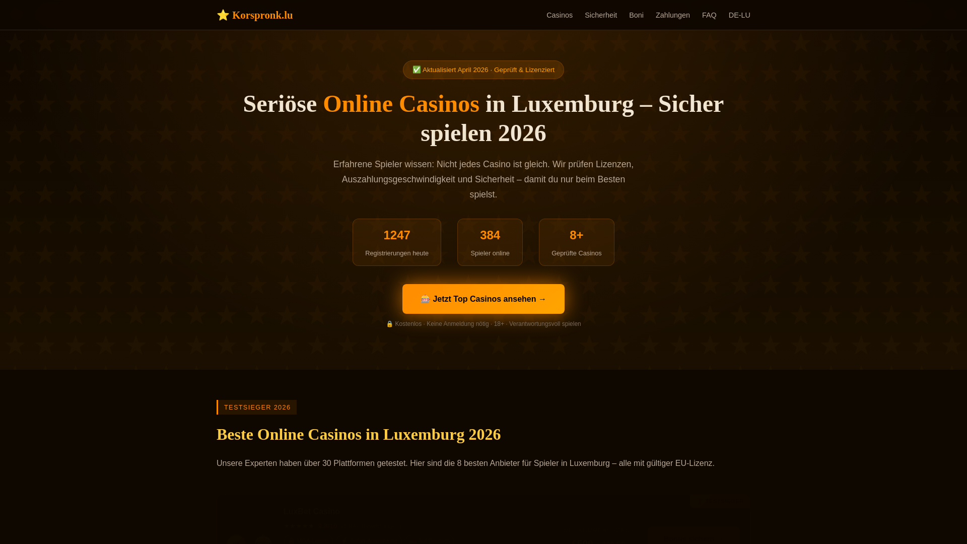 website screenshot of https://korspronk-lu.pages.dev/