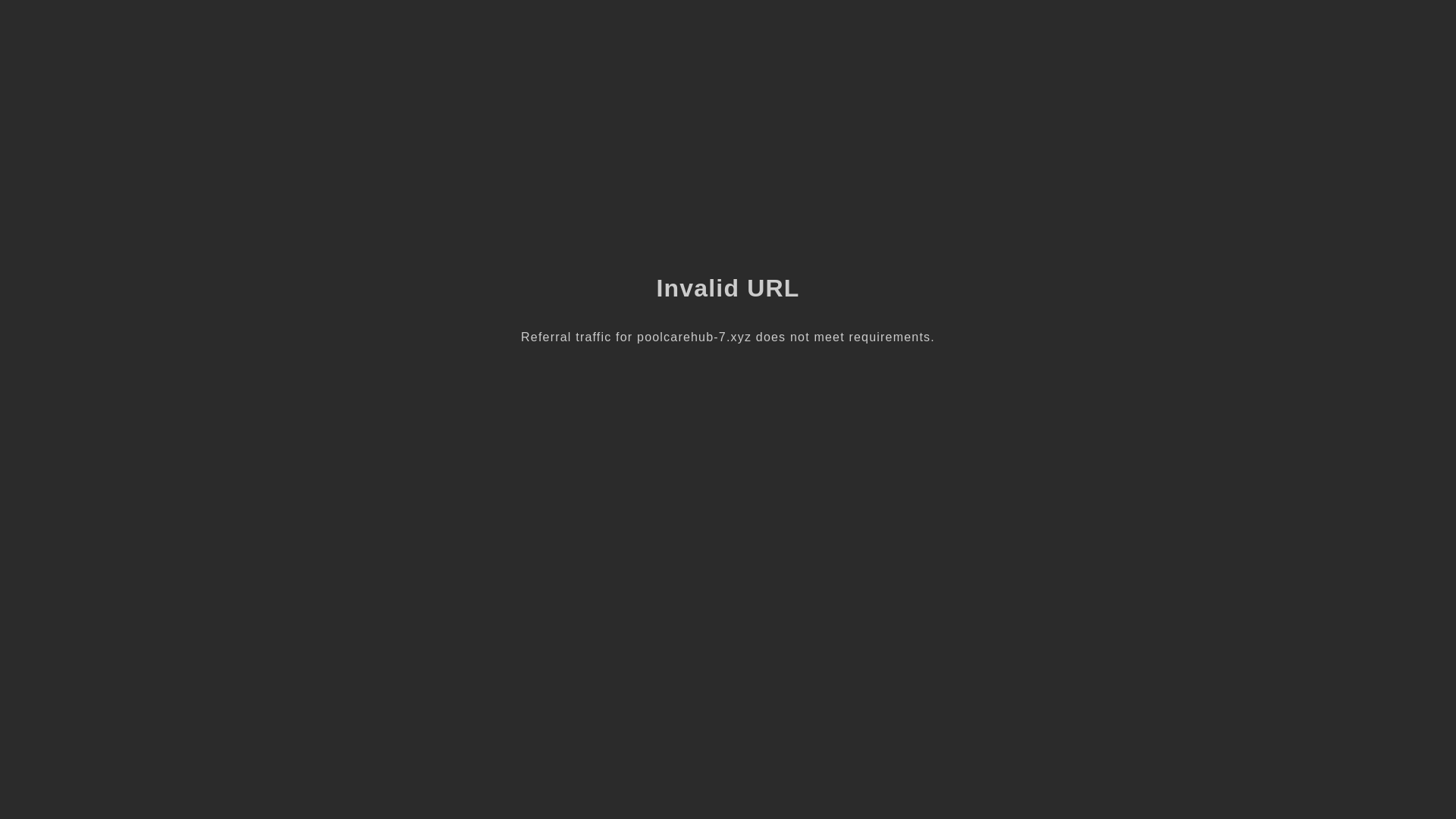 website screenshot of https://poolcarehub-7.xyz/