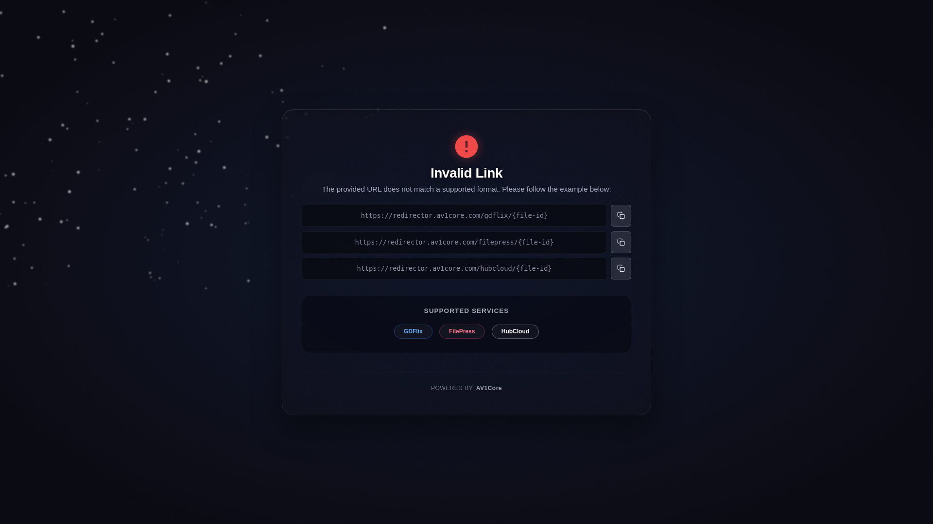 website screenshot of https://av1core-index.pages.dev/