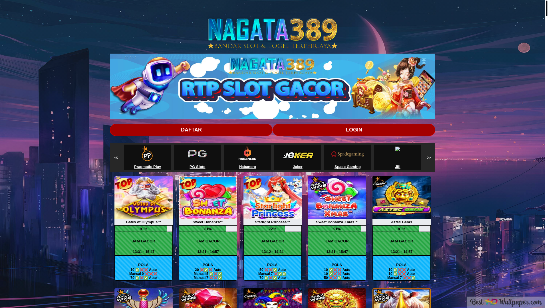 website screenshot of https://rtpmaxnnggtaa389xking.store/