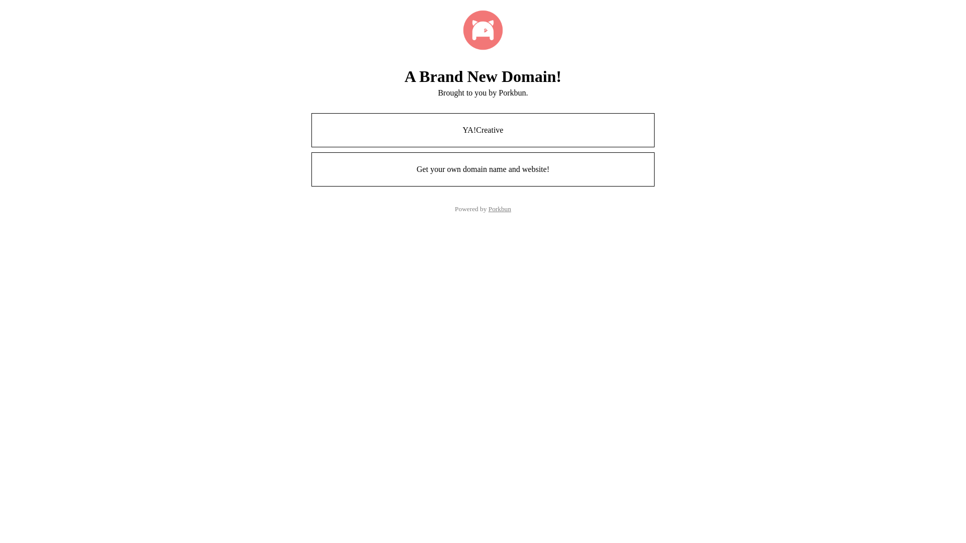 website screenshot of https://yacreativewedding.com/
