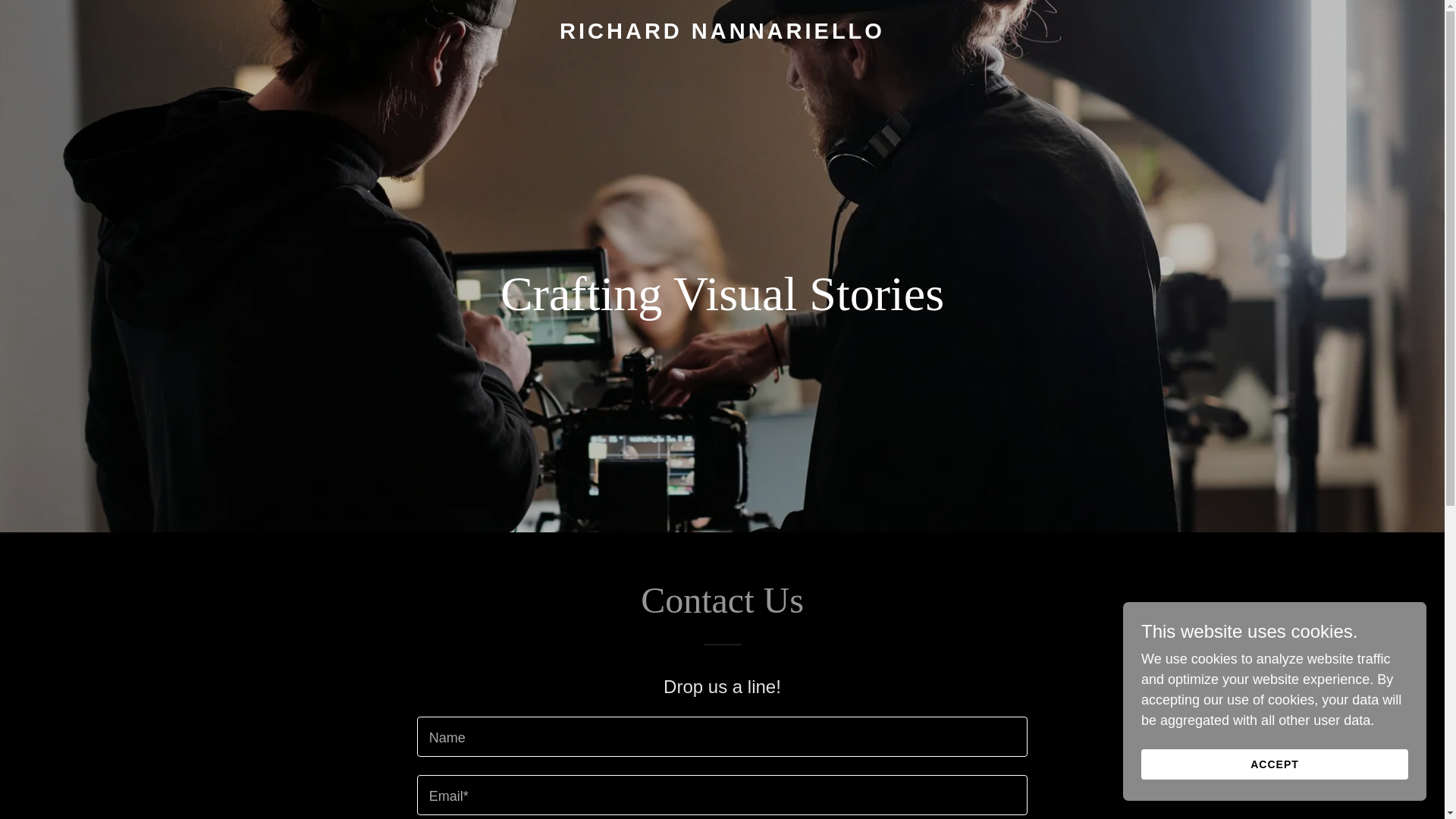 website screenshot of https://richardnannariello.com/