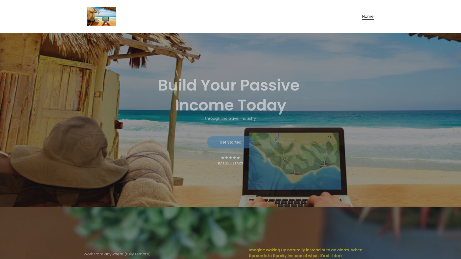 website screenshot of https://passiveincomeforyou.co.uk/