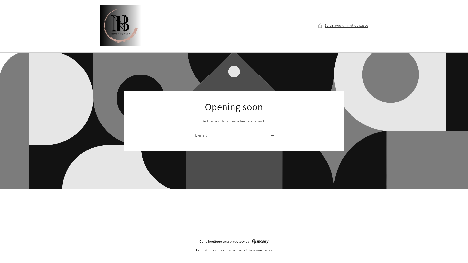 website screenshot of https://nickybeauty.shop/