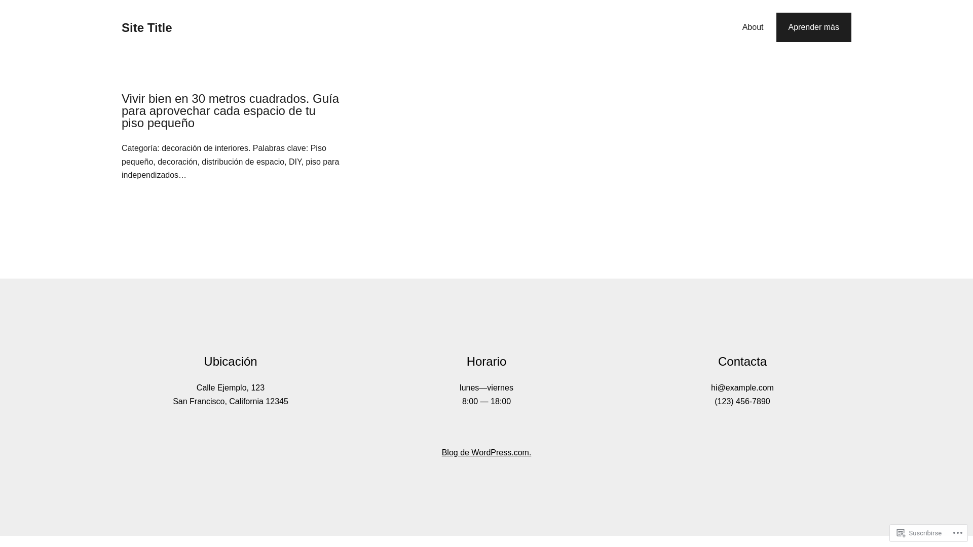 website screenshot of https://tuhogarleroymerlin.blog/