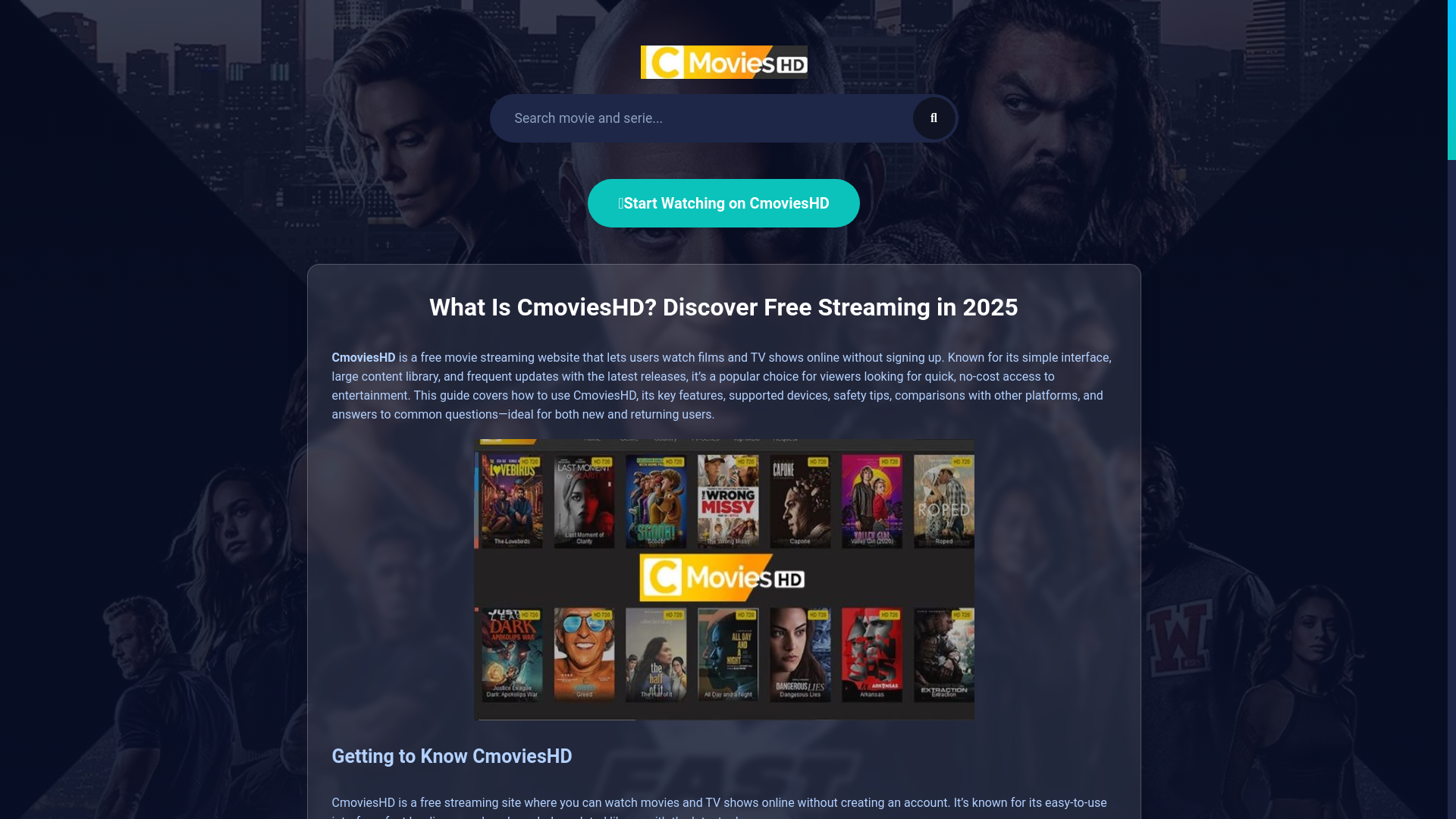 website screenshot of https://net-cmovieshd.pages.dev/