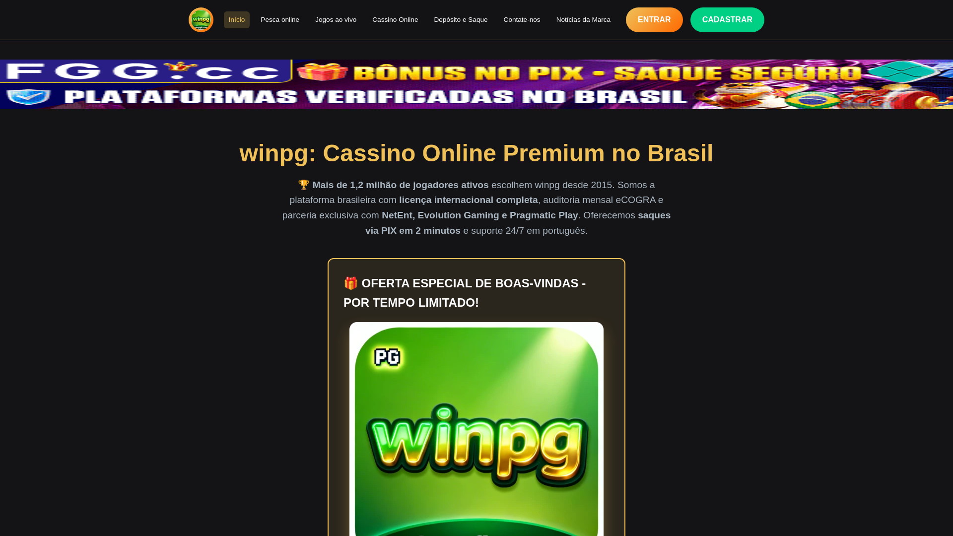 website screenshot of https://winpgfb.com/