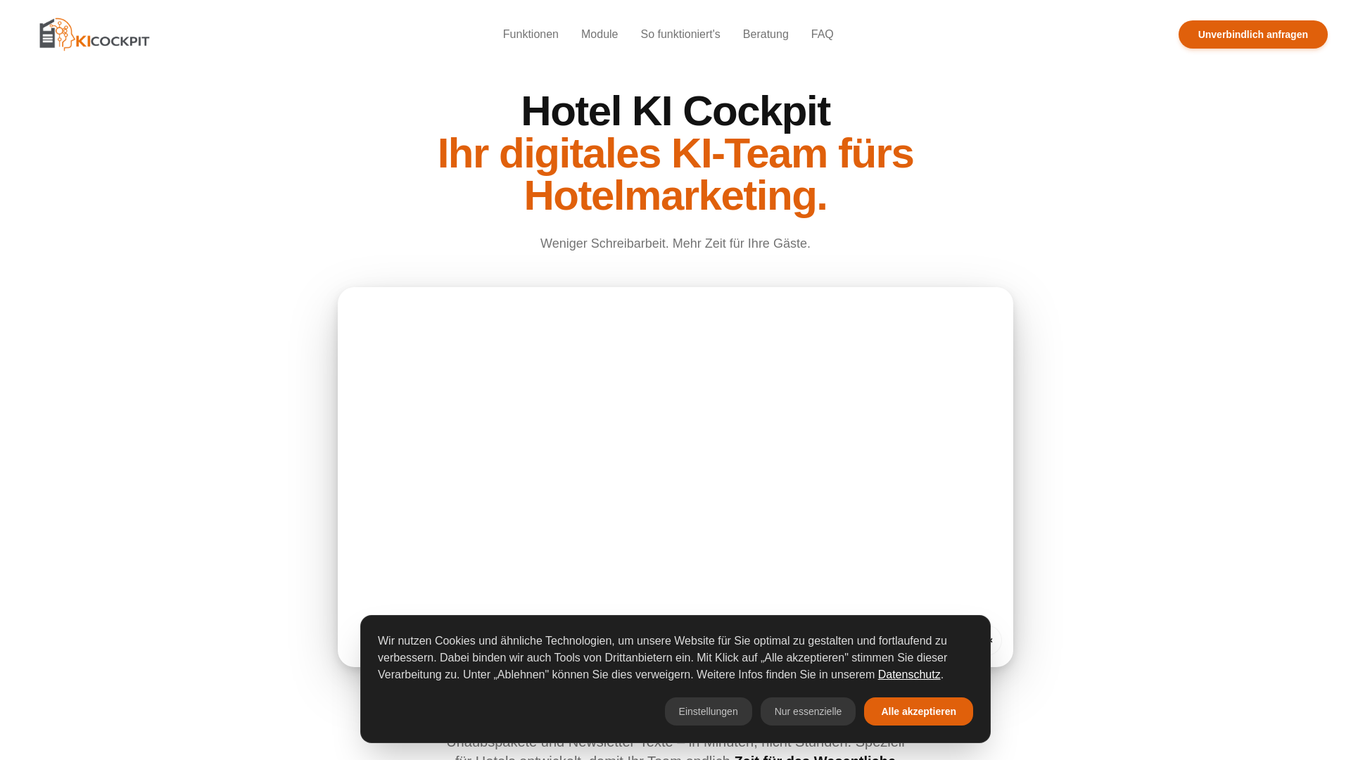 website screenshot of https://hotel-ki-cockpit.com/