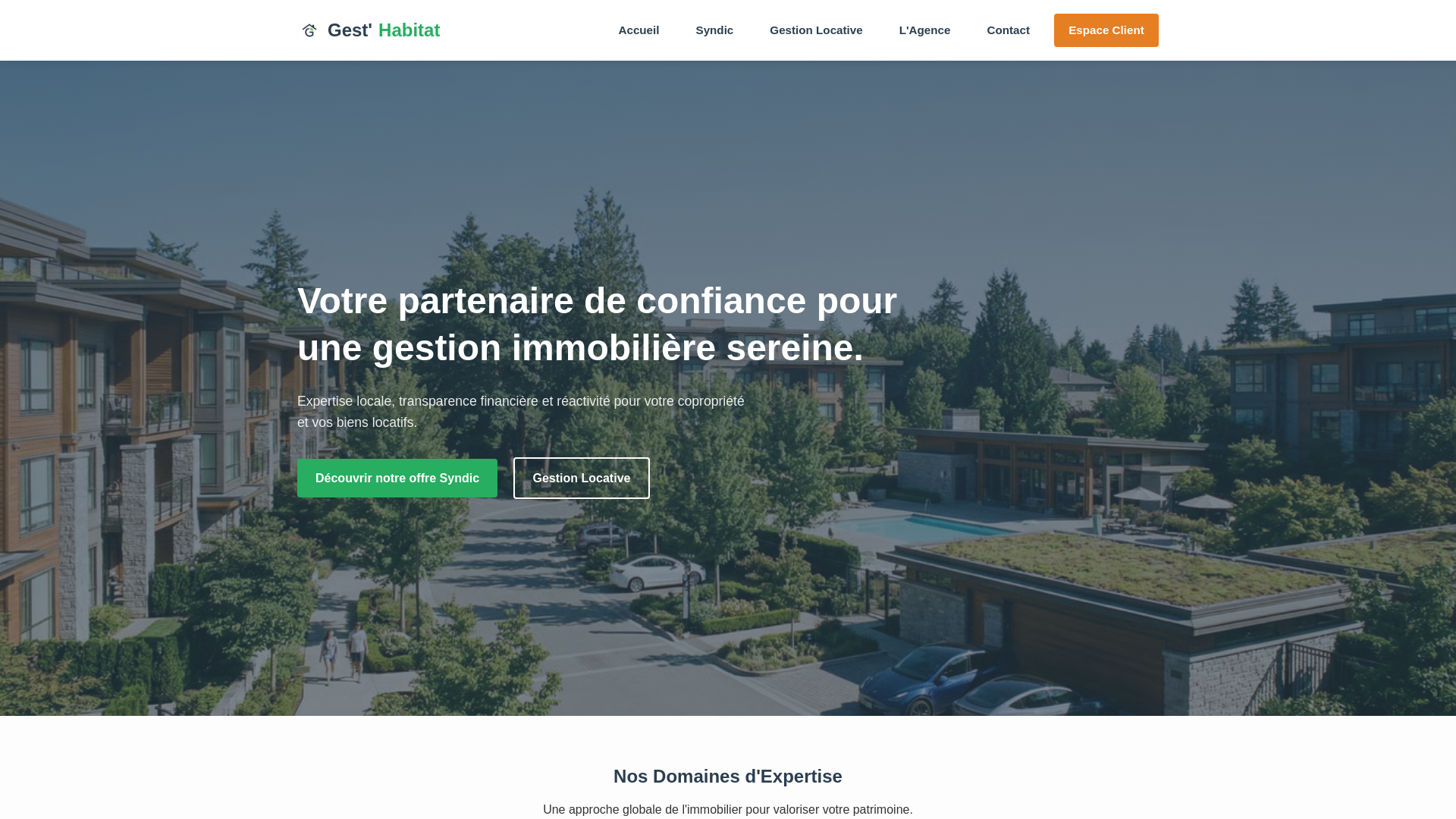 website screenshot of https://gest-habitat.fr/