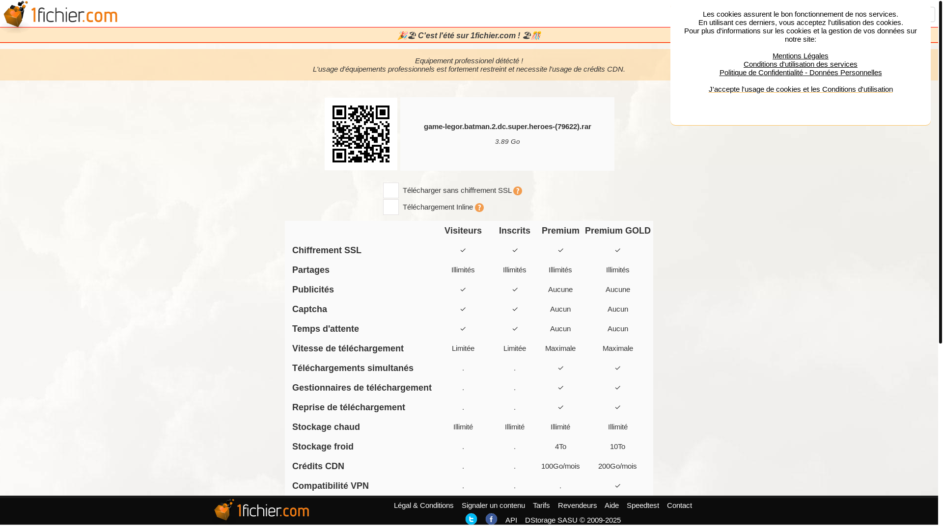 website screenshot of https://1fichier.com/?yimba67boxxqczoajc05