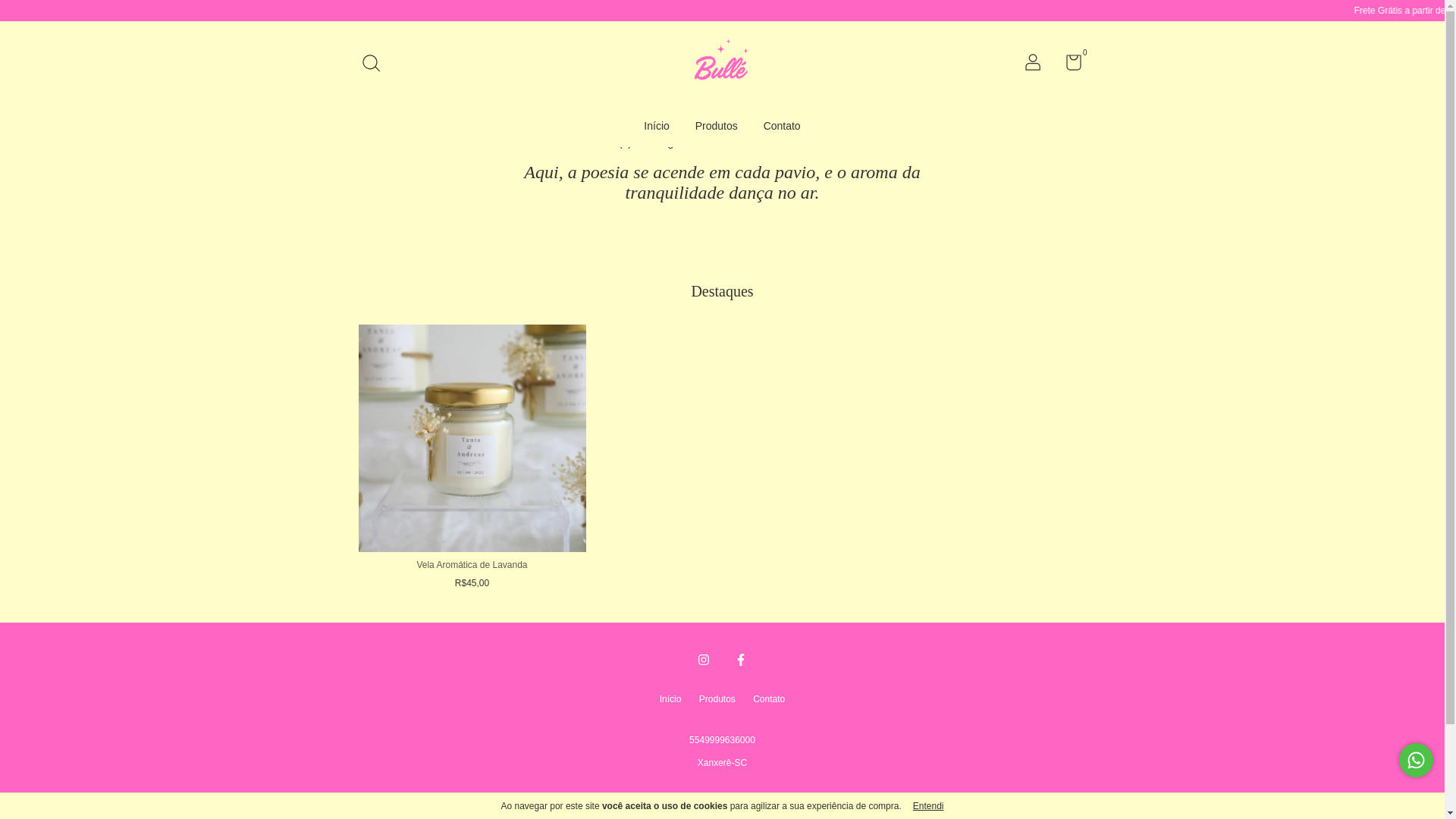 website screenshot of https://bullevelas.com.br/