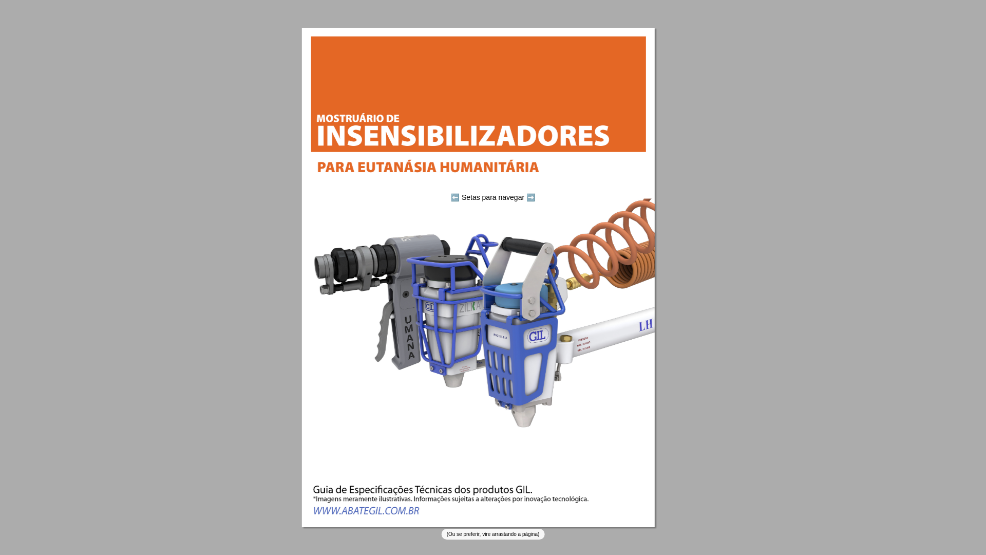 website screenshot of https://flipbook-interativo-mostruario-insensibilizadores.pages.dev/