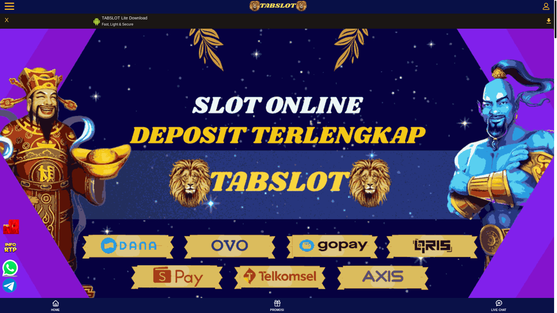 website screenshot of https://tabbaik.store/