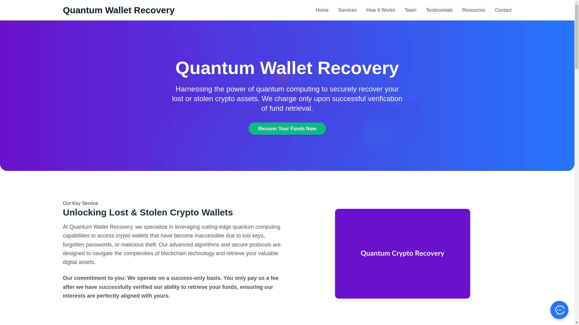 website screenshot of https://quantumrecovery.pages.dev/