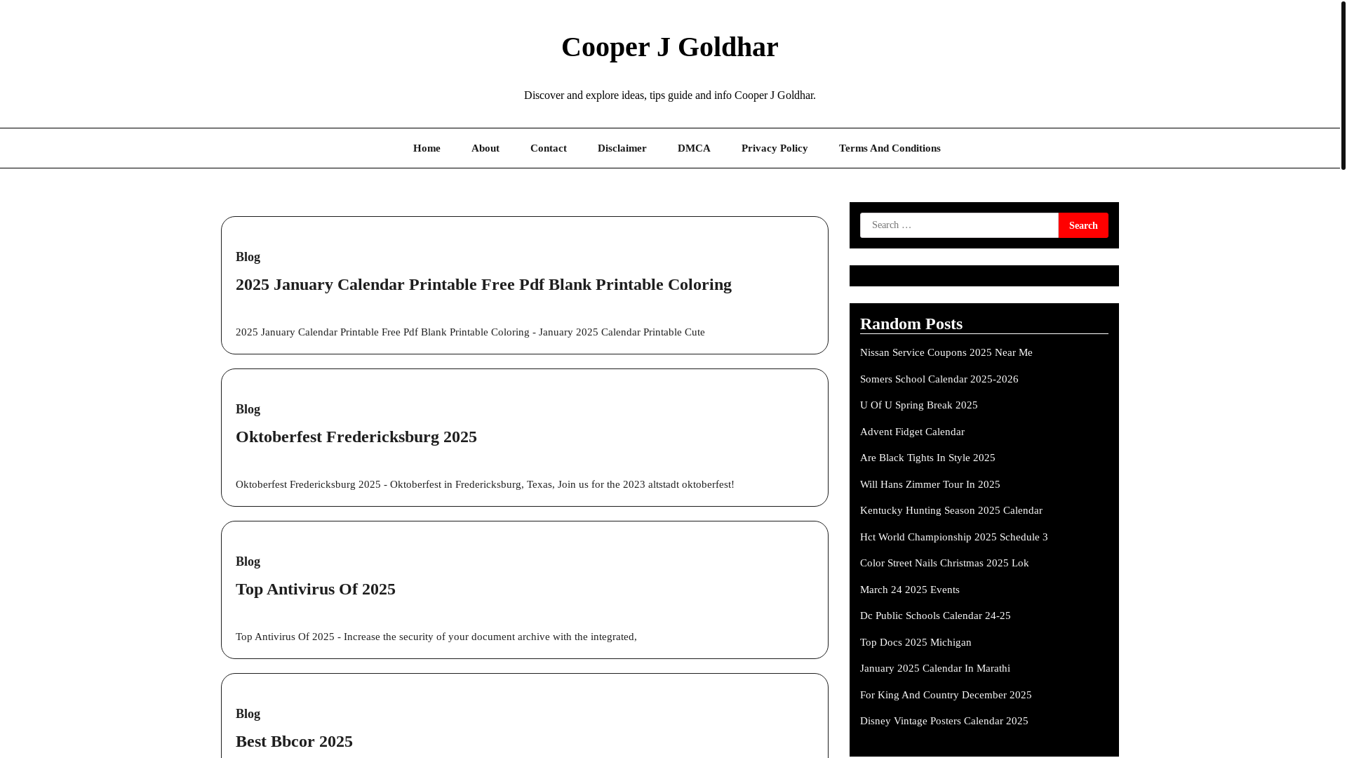 website screenshot of https://cooperjgoldhar.pages.dev/