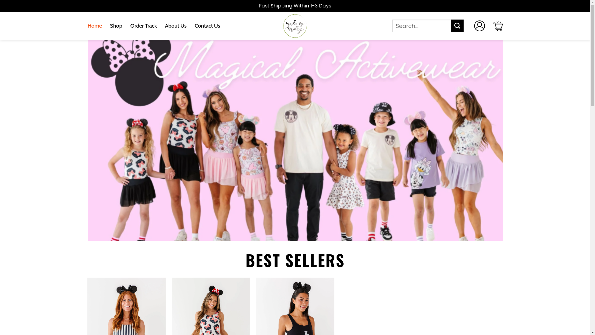 website screenshot of https://themadebymollyco.shop/