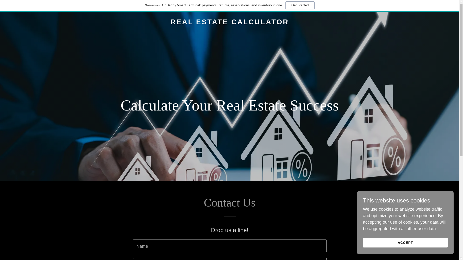 website screenshot of https://real-estate-calc.com/