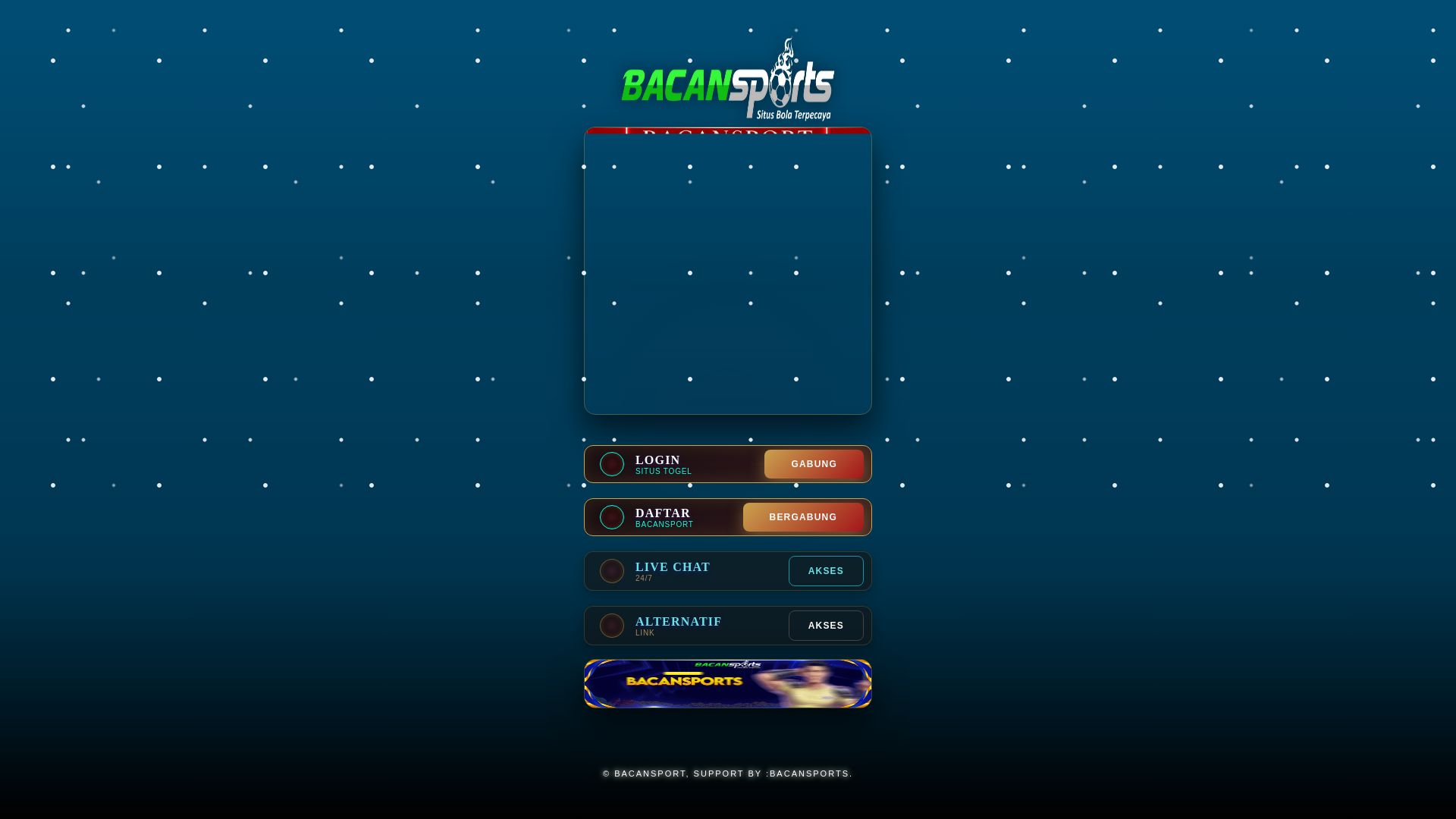 website screenshot of https://bacansport-official-5wg.pages.dev/
