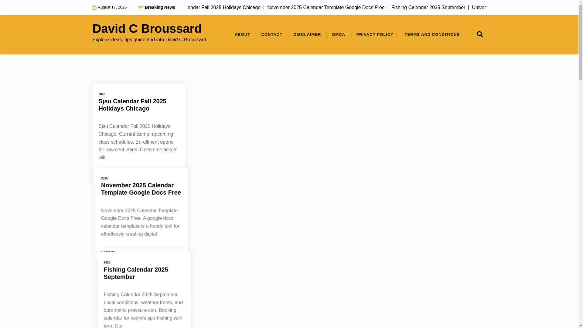 website screenshot of https://davidcbroussardl.pages.dev/