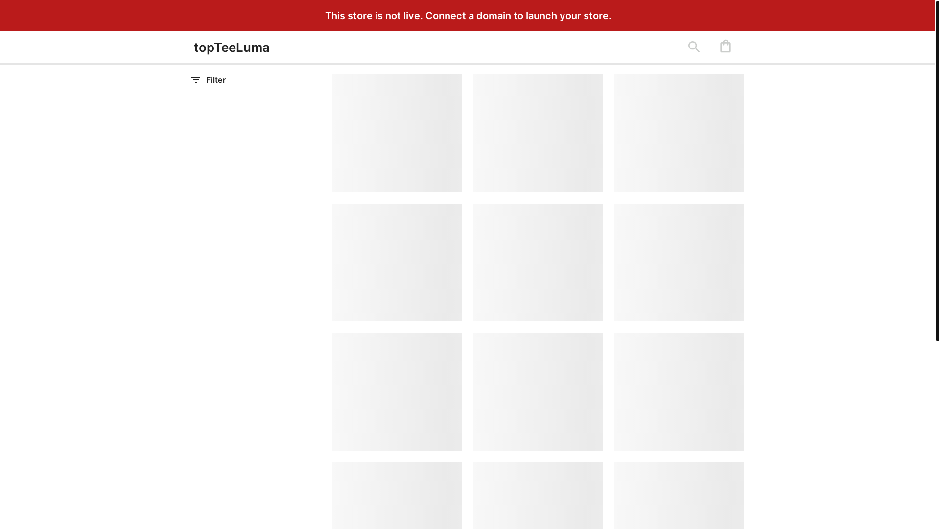 website screenshot of https://topteeluma.store/