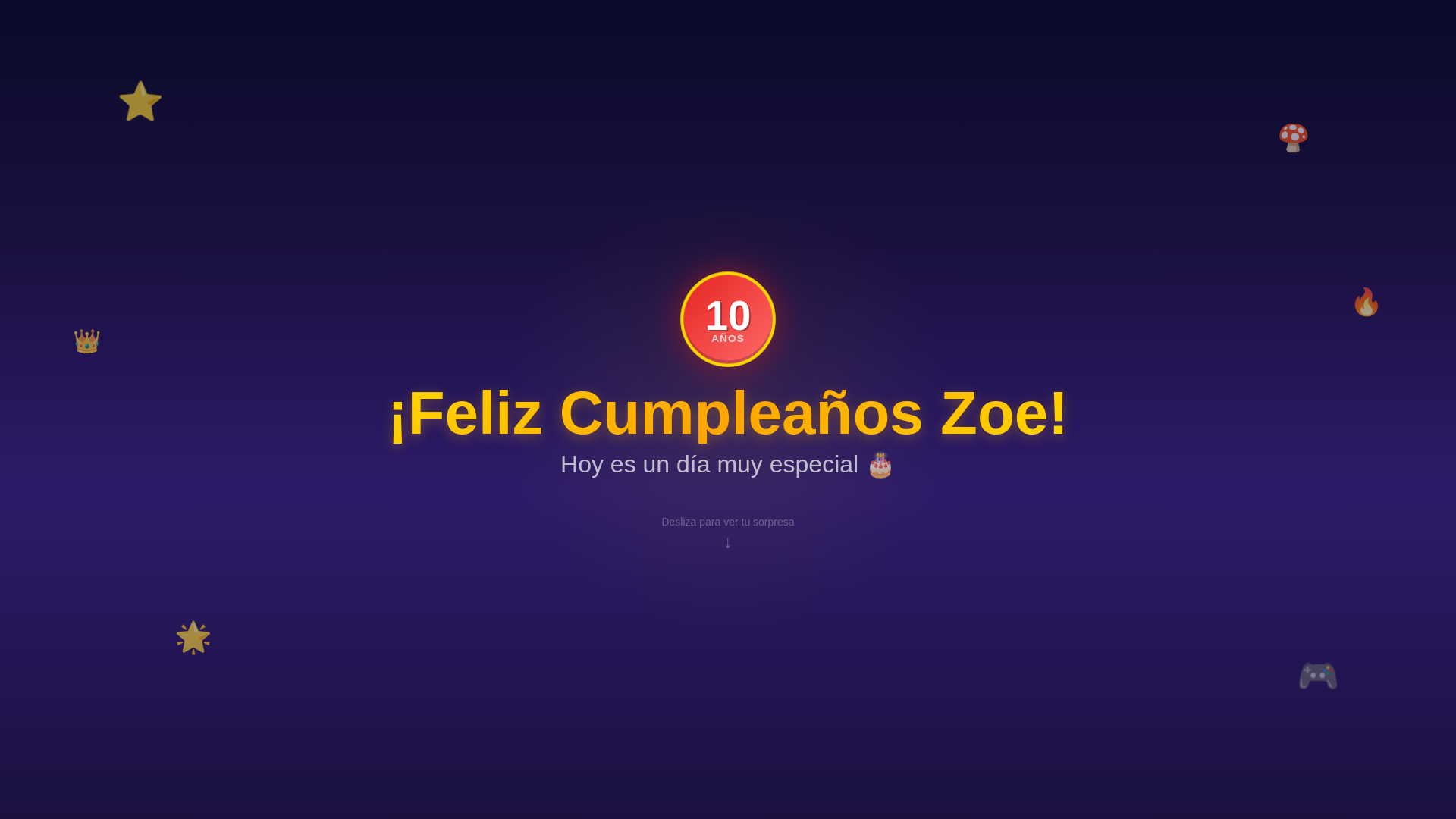 website screenshot of https://zoe-birthday.pages.dev/