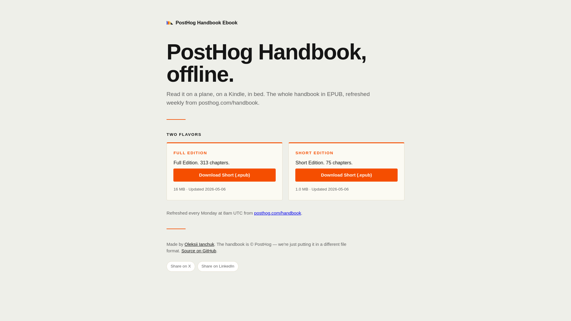 website screenshot of https://posthog-handbook-ebook.pages.dev/