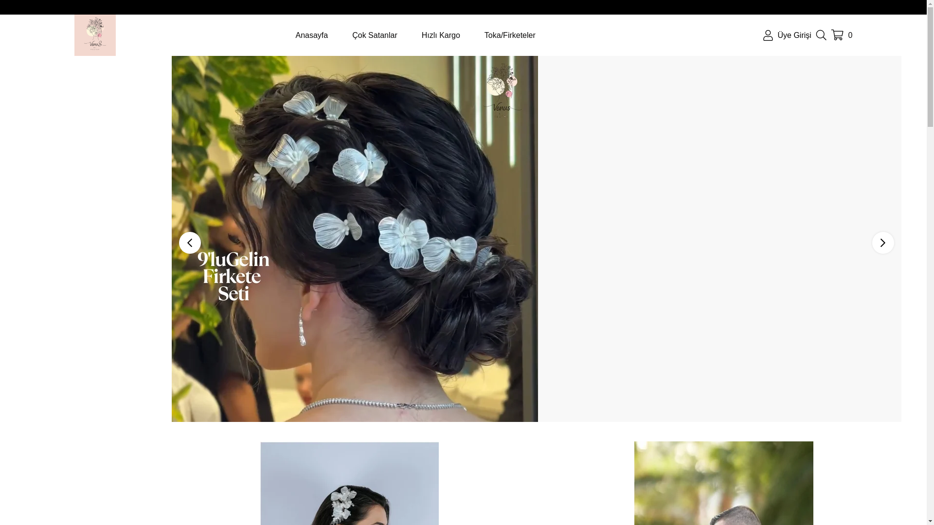 website screenshot of https://venusbymeltem.com/