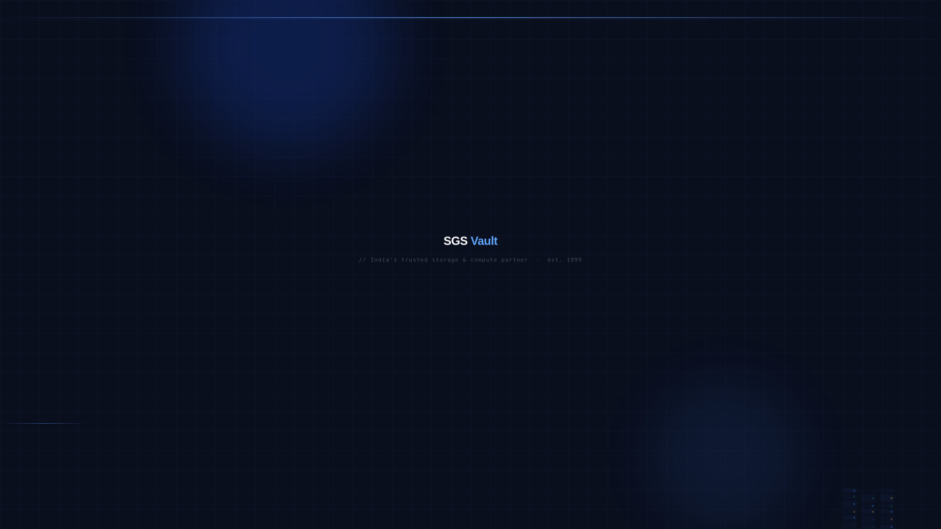 website screenshot of https://sgsvault.com/