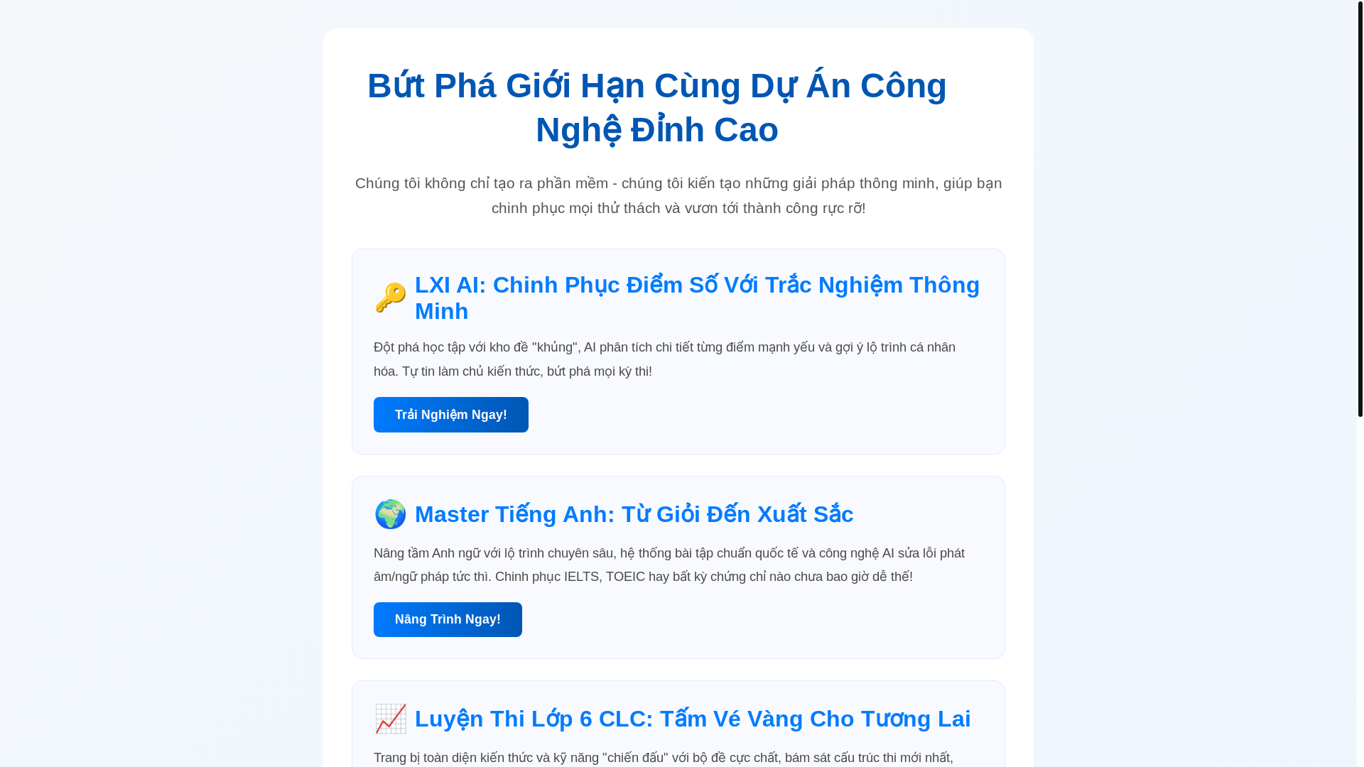 website screenshot of https://tinhnhanh.pages.dev/