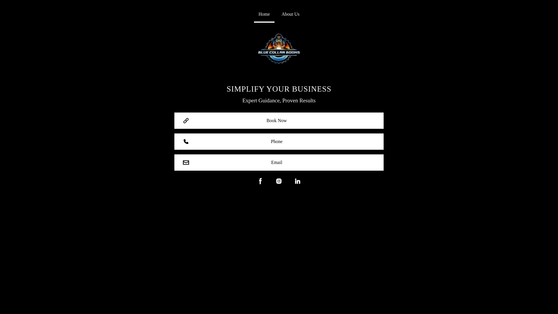website screenshot of https://hirebluecollarbook.com/