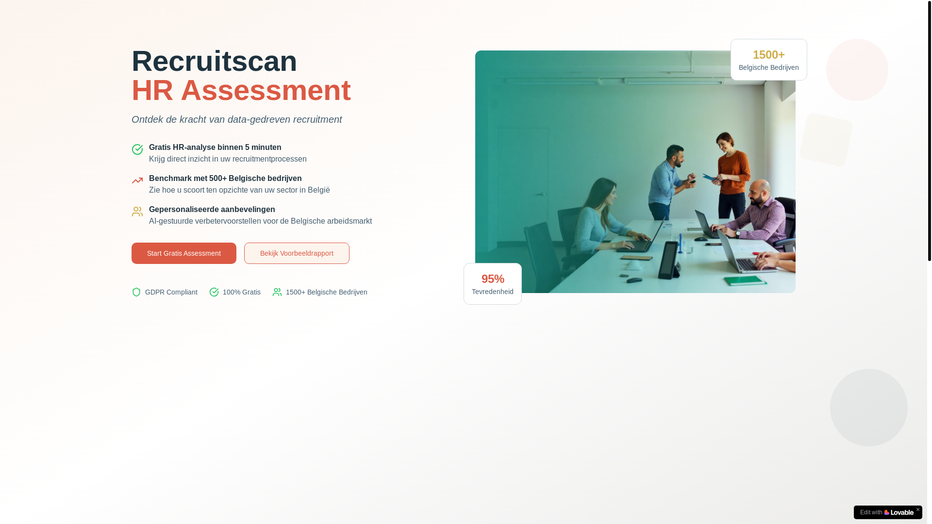 website screenshot of https://recrewscan.be/