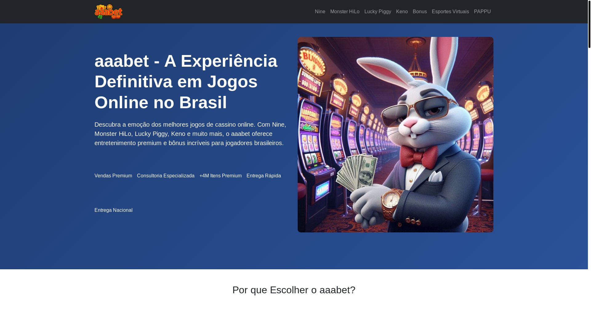 website screenshot of https://aaabet777.com/