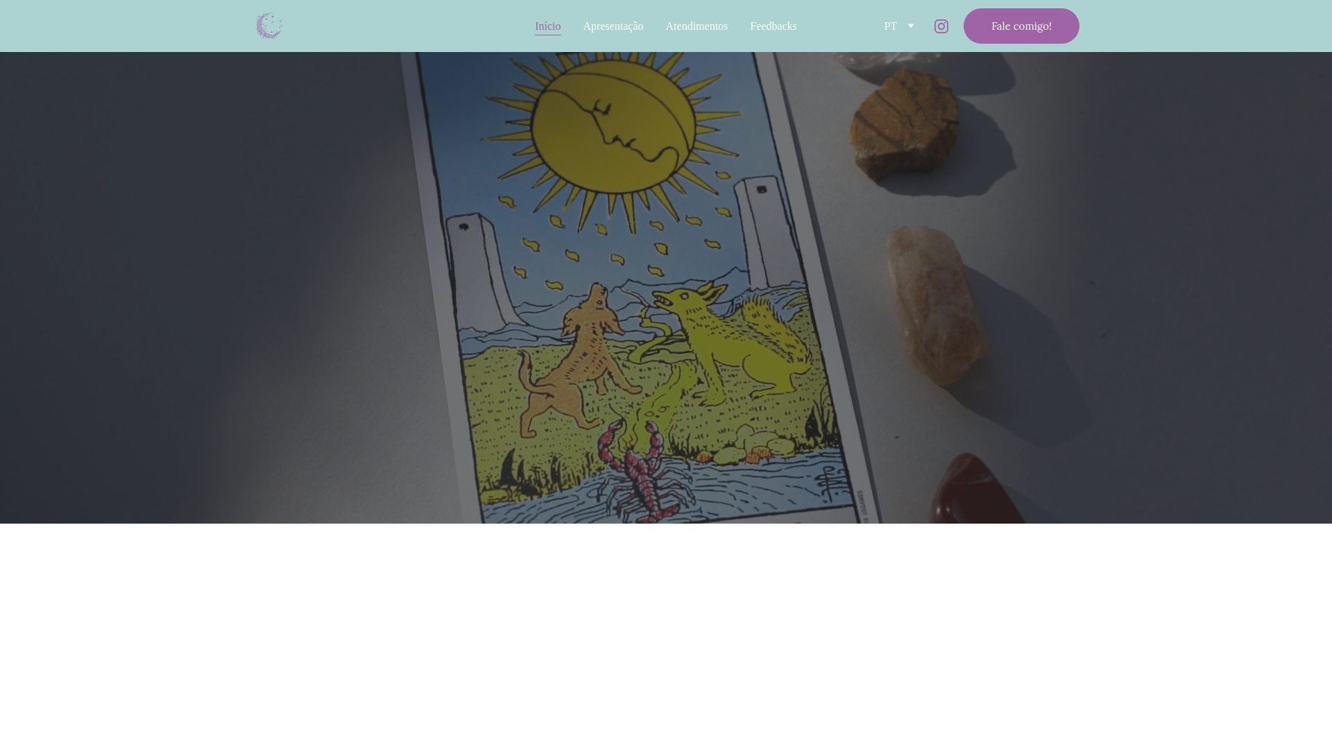 website screenshot of https://aetherialtarot.com/