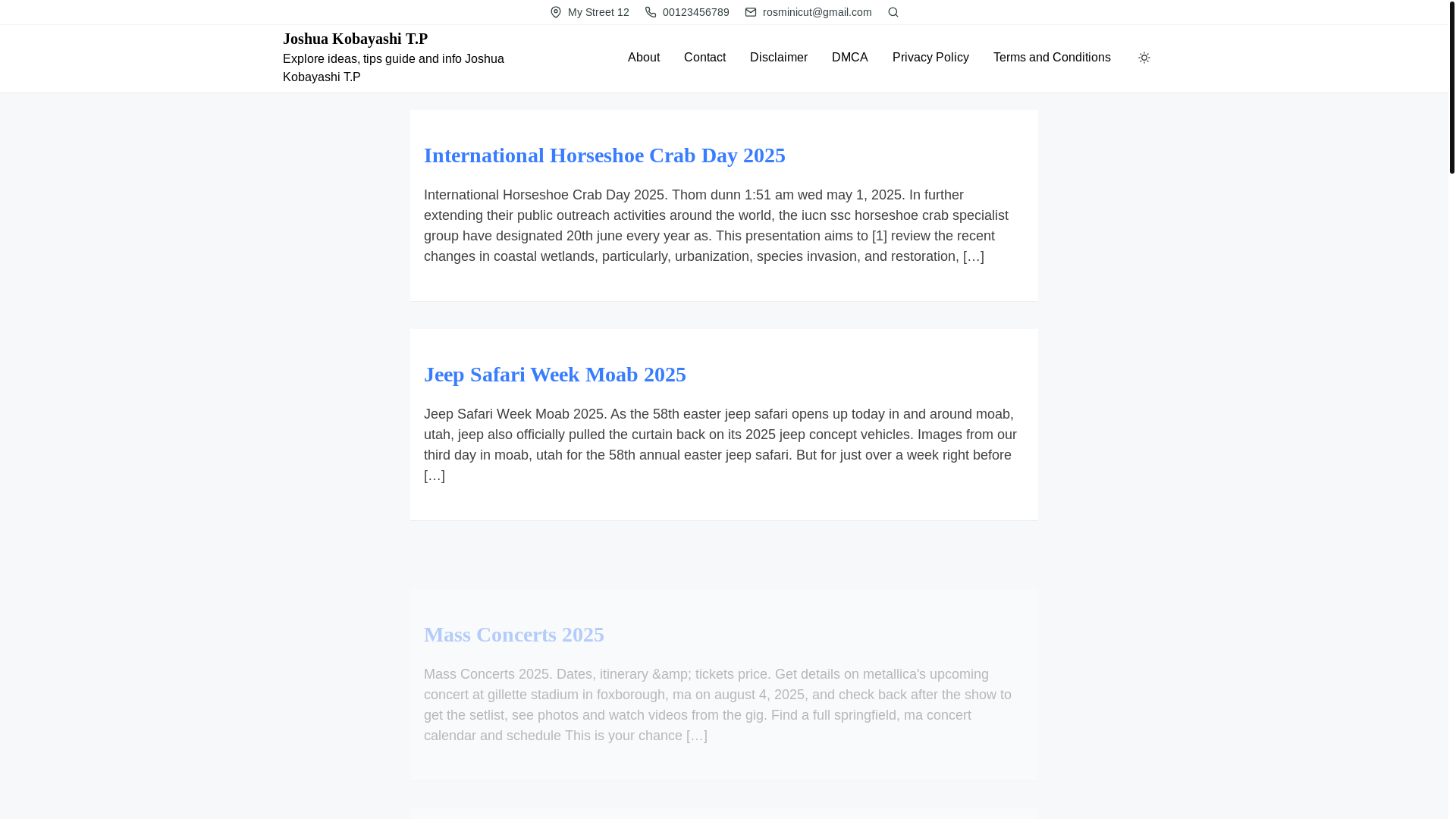 website screenshot of https://joshuakobayashitp.pages.dev/