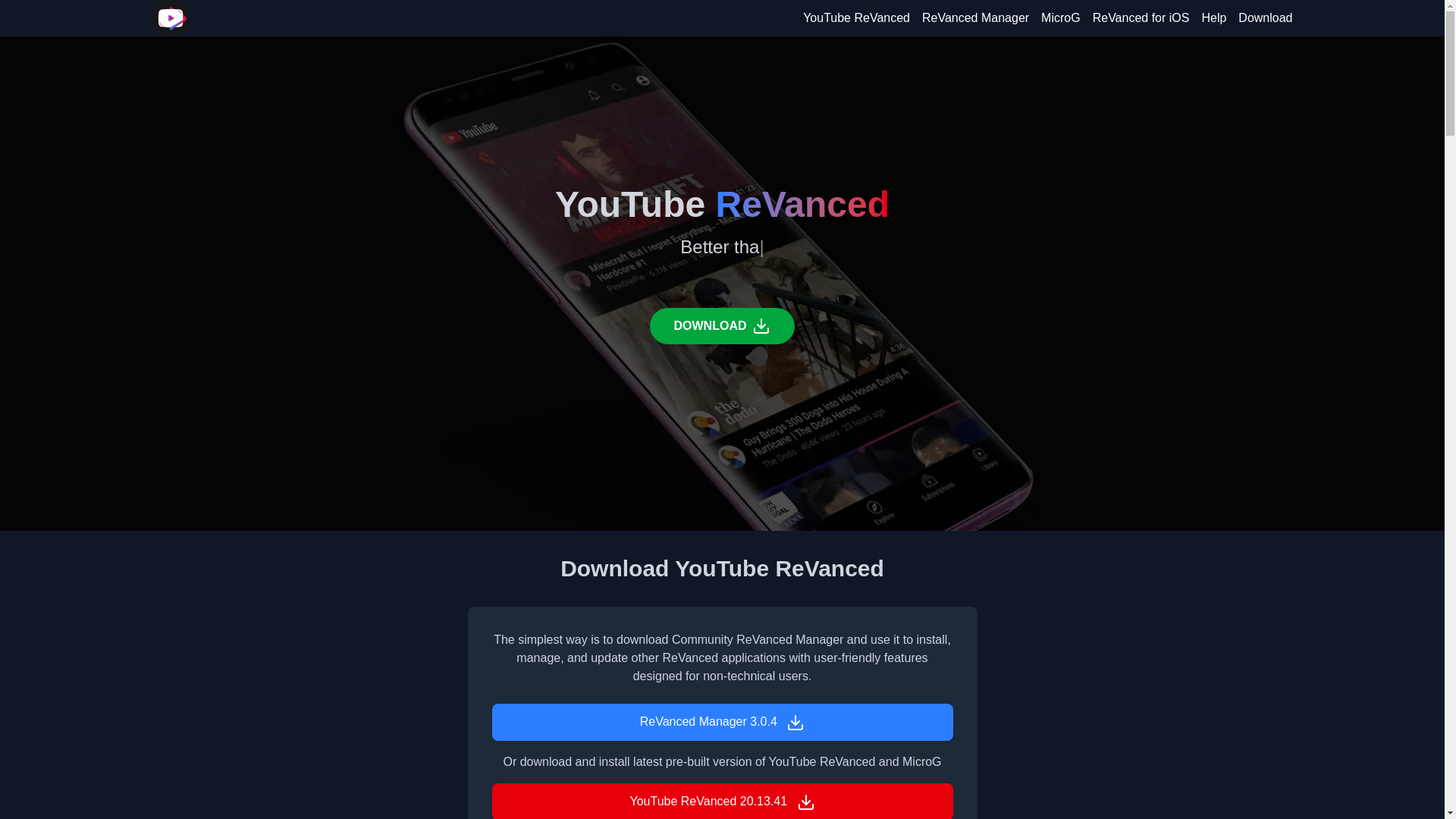 website screenshot of https://static-revanced-net-2df.pages.dev/