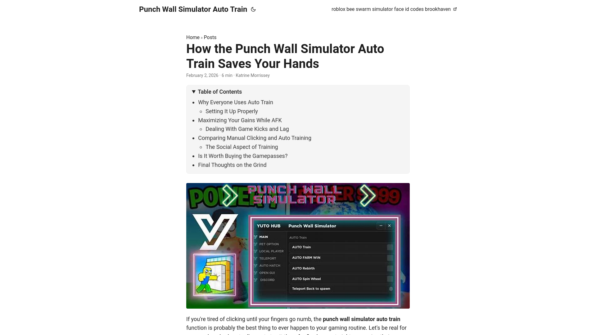 website screenshot of https://punch-wall-simulator-auto-train.pages.dev/