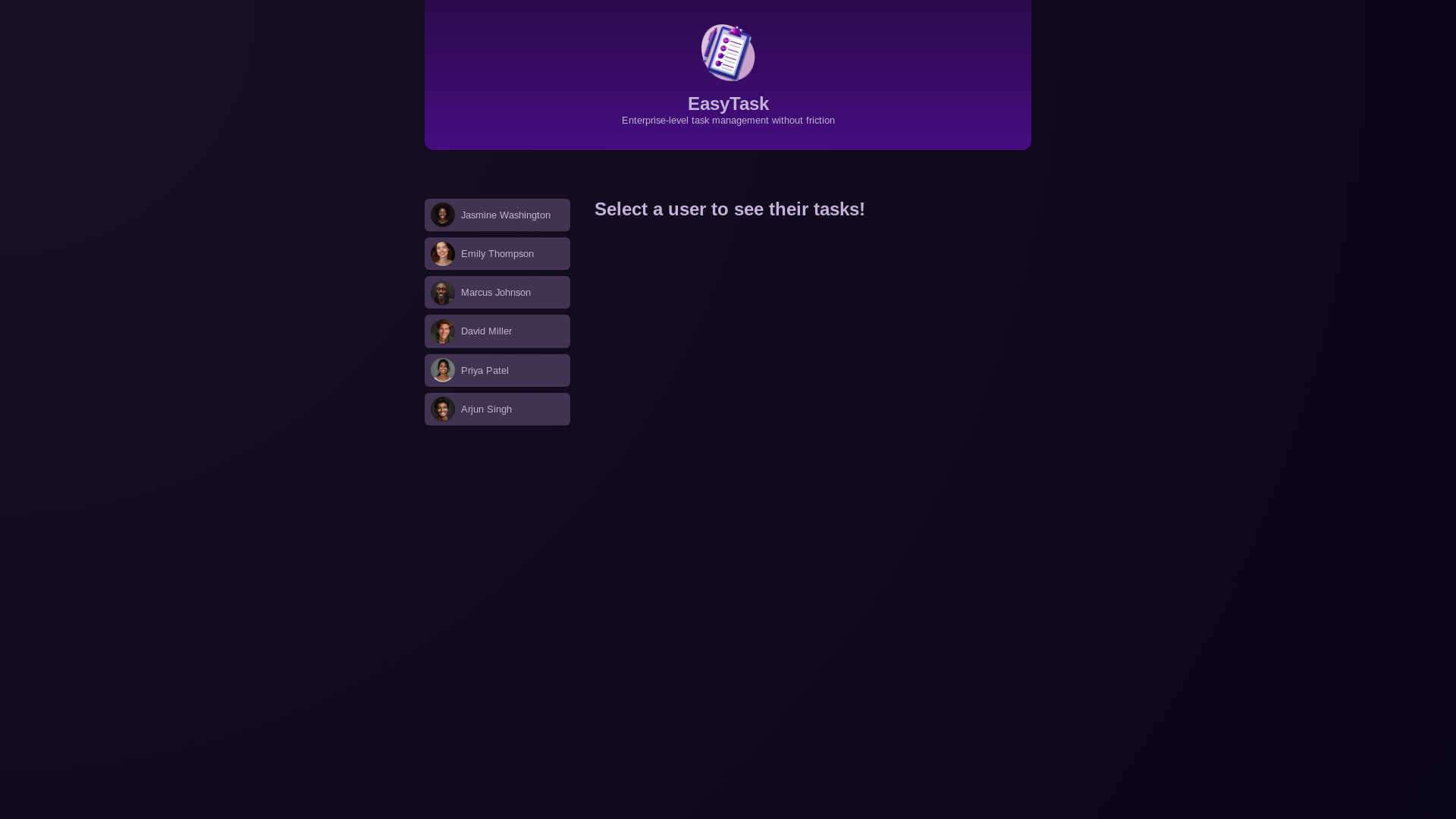 website screenshot of https://01-starting-project.pages.dev/