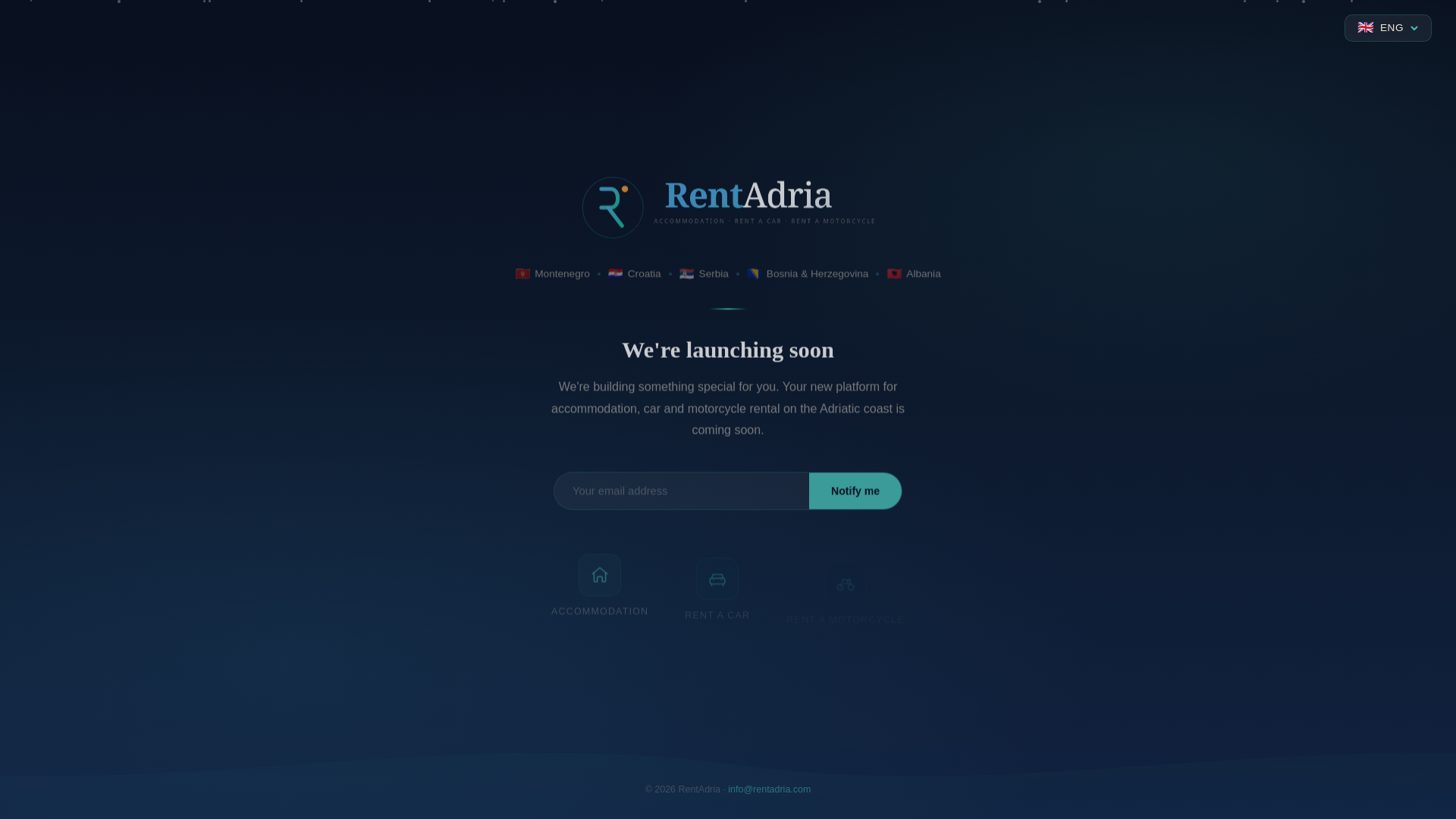 website screenshot of https://rentadria.pages.dev/