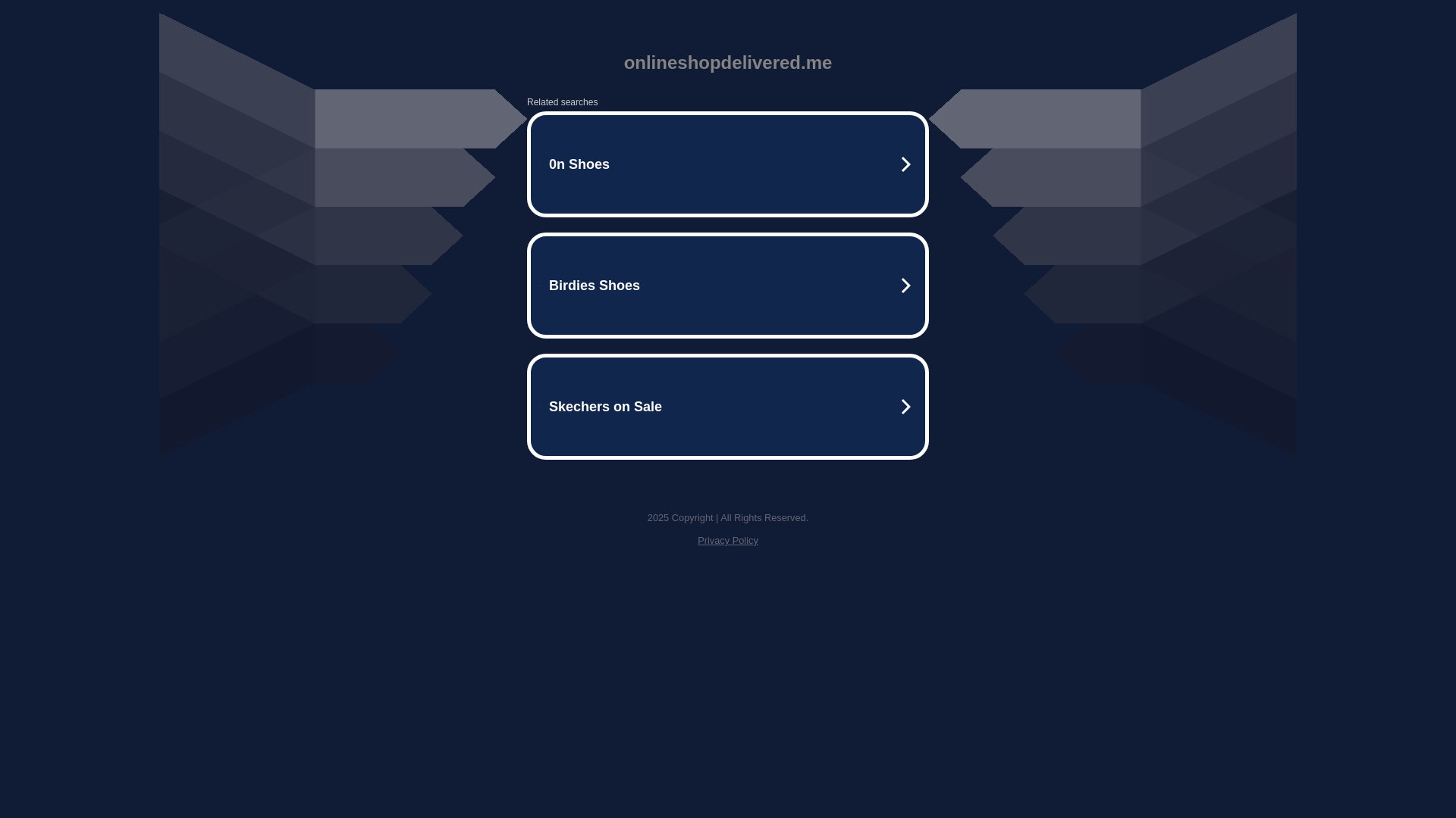 website screenshot of https://onlineshopdelivered.me/