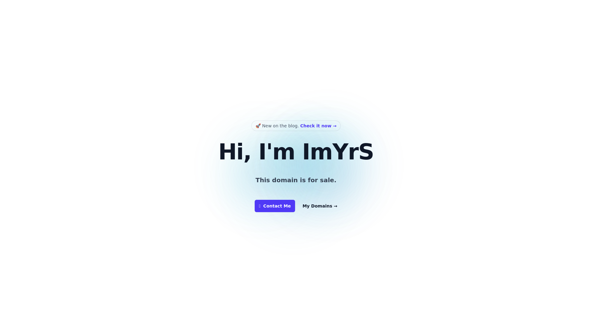 website screenshot of https://my-domains.pages.dev/