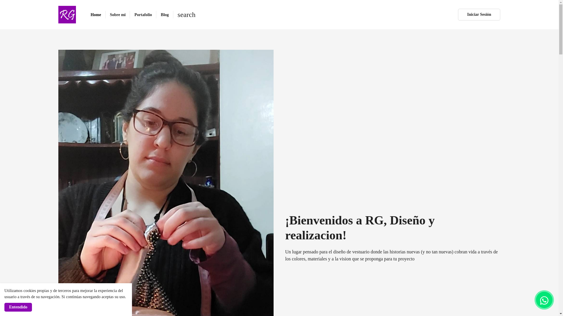 website screenshot of https://rg-vestuarios.com.ar/