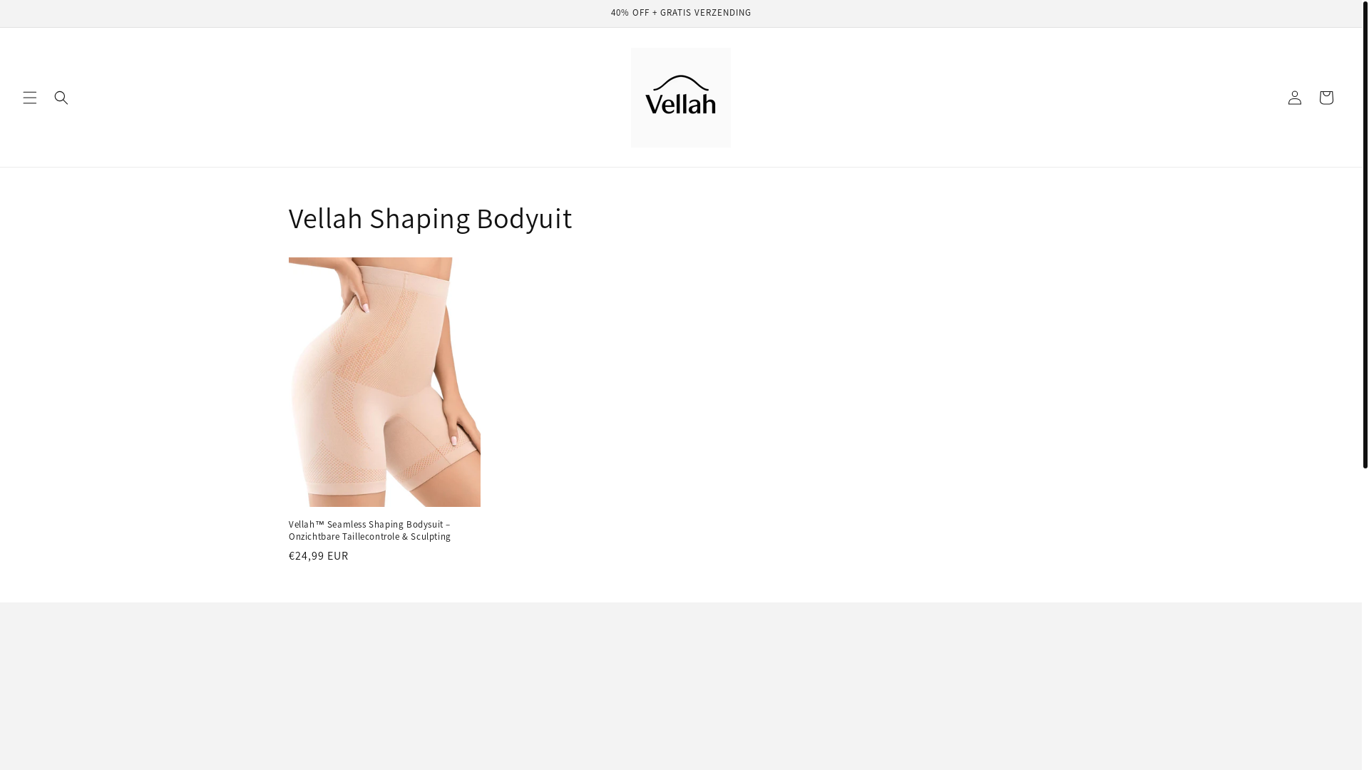 website screenshot of https://vellah.be/