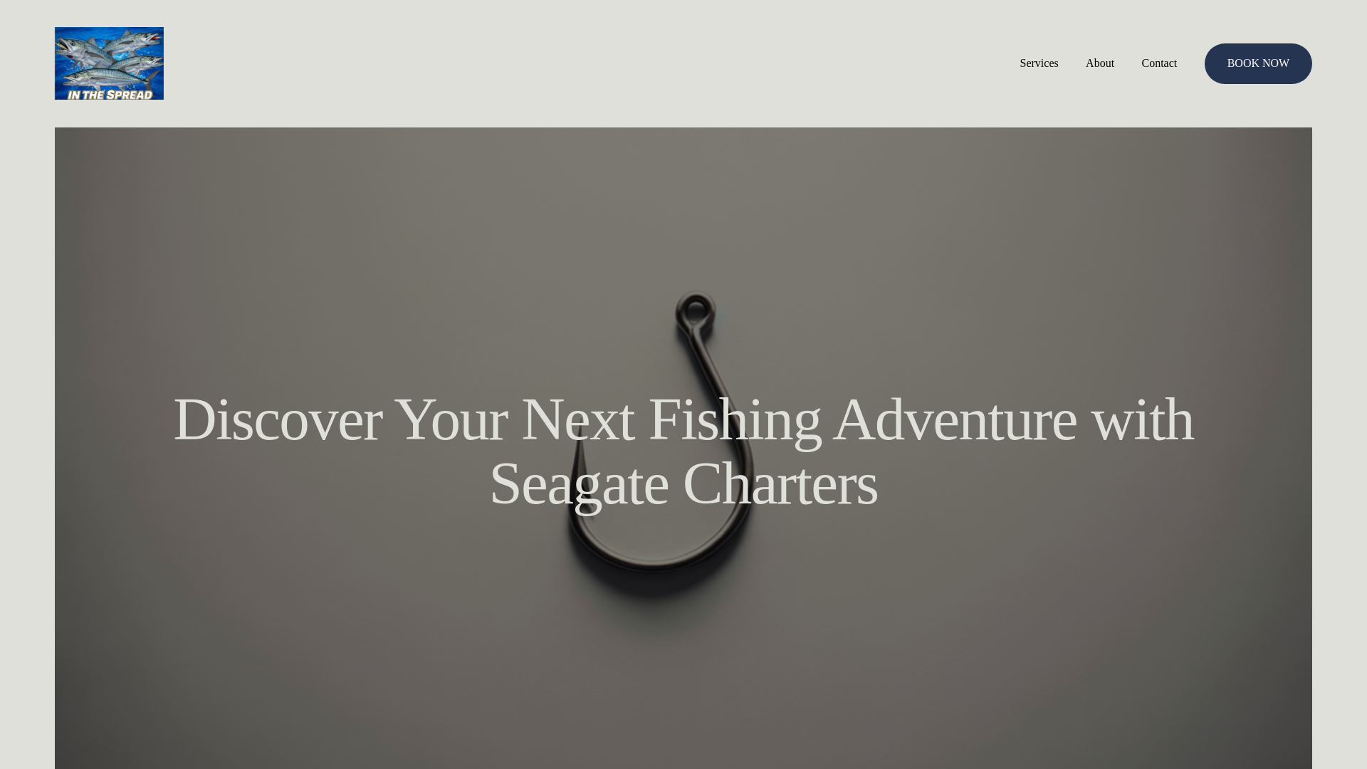 website screenshot of https://seagatecharters.net/