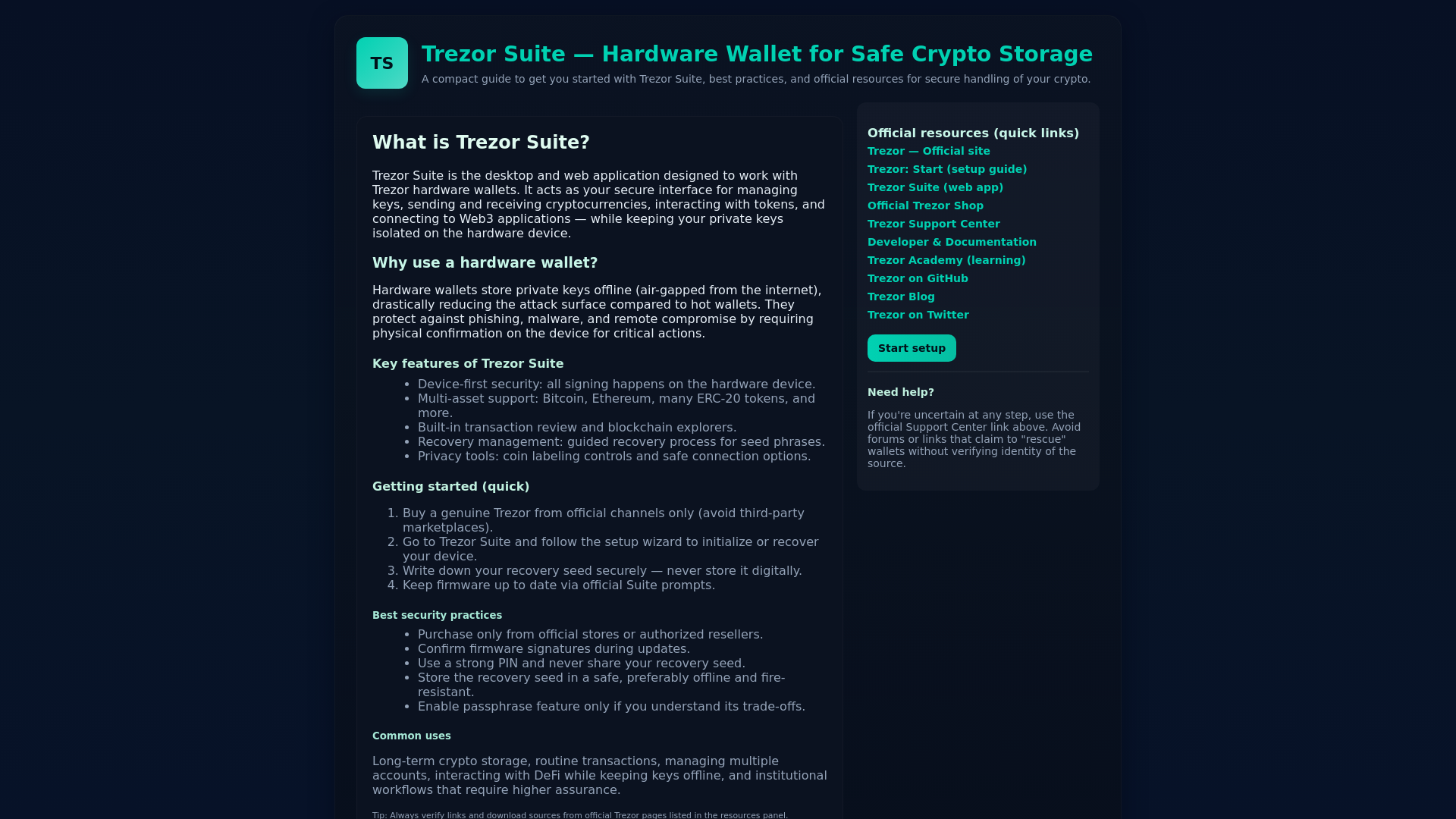 website screenshot of https://suite-trez--ror.pages.dev