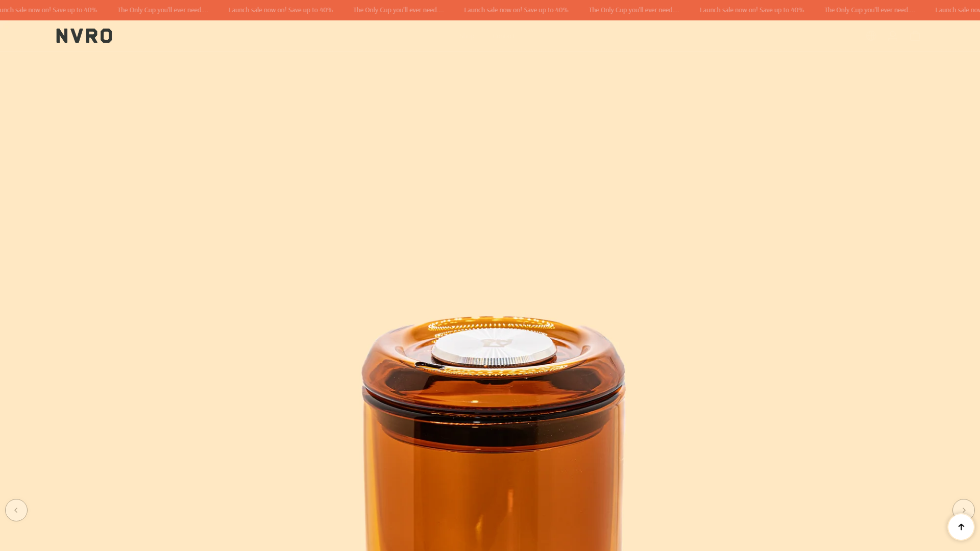 website screenshot of https://nvro.au/