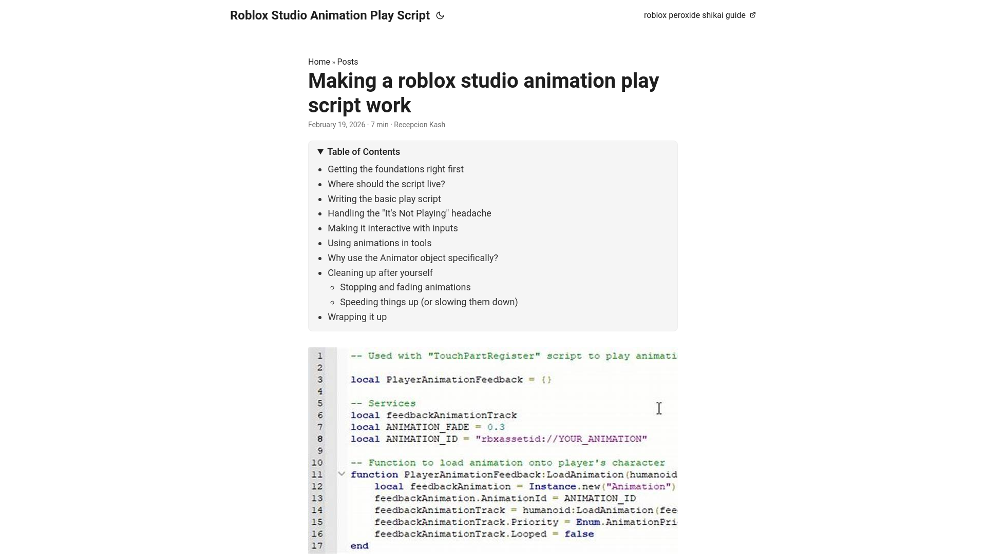 website screenshot of https://roblox-studio-animation-play-script.pages.dev/