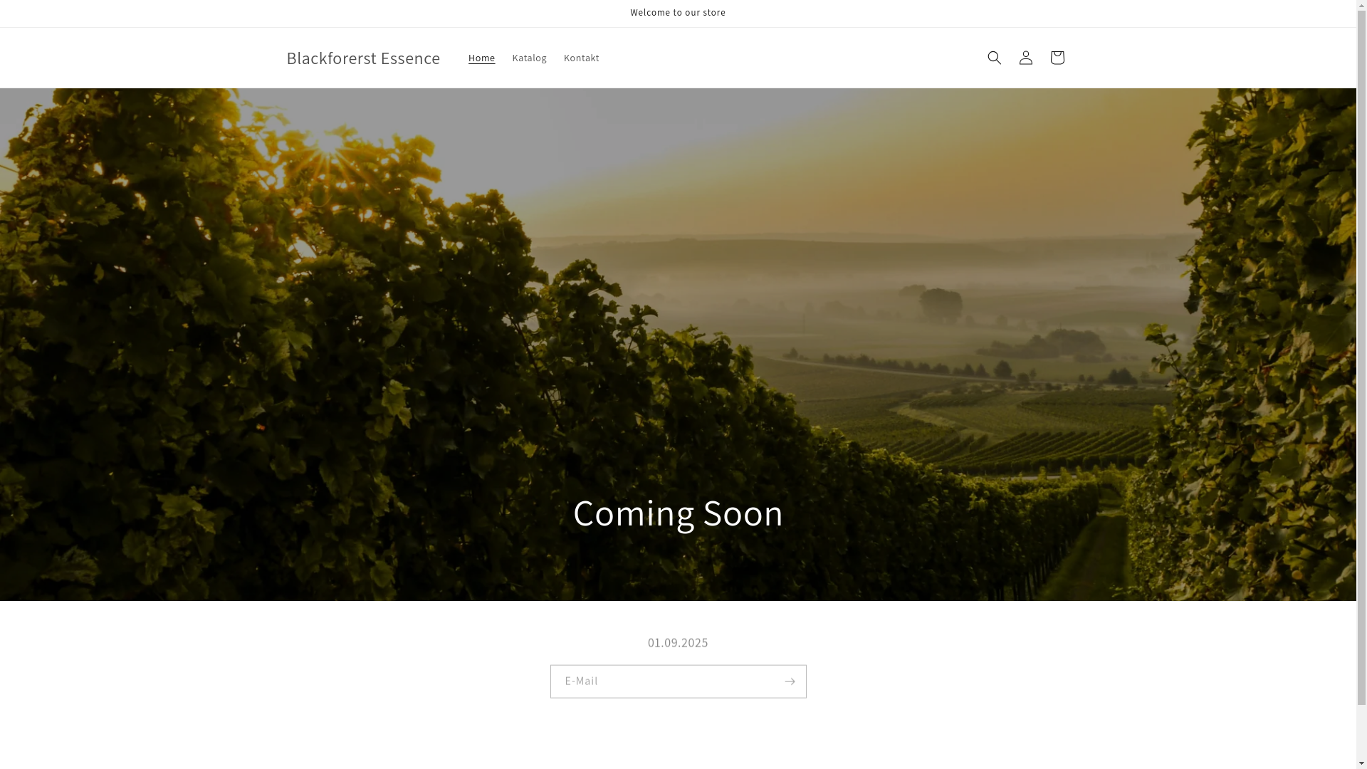 website screenshot of https://blackforestessence.com/