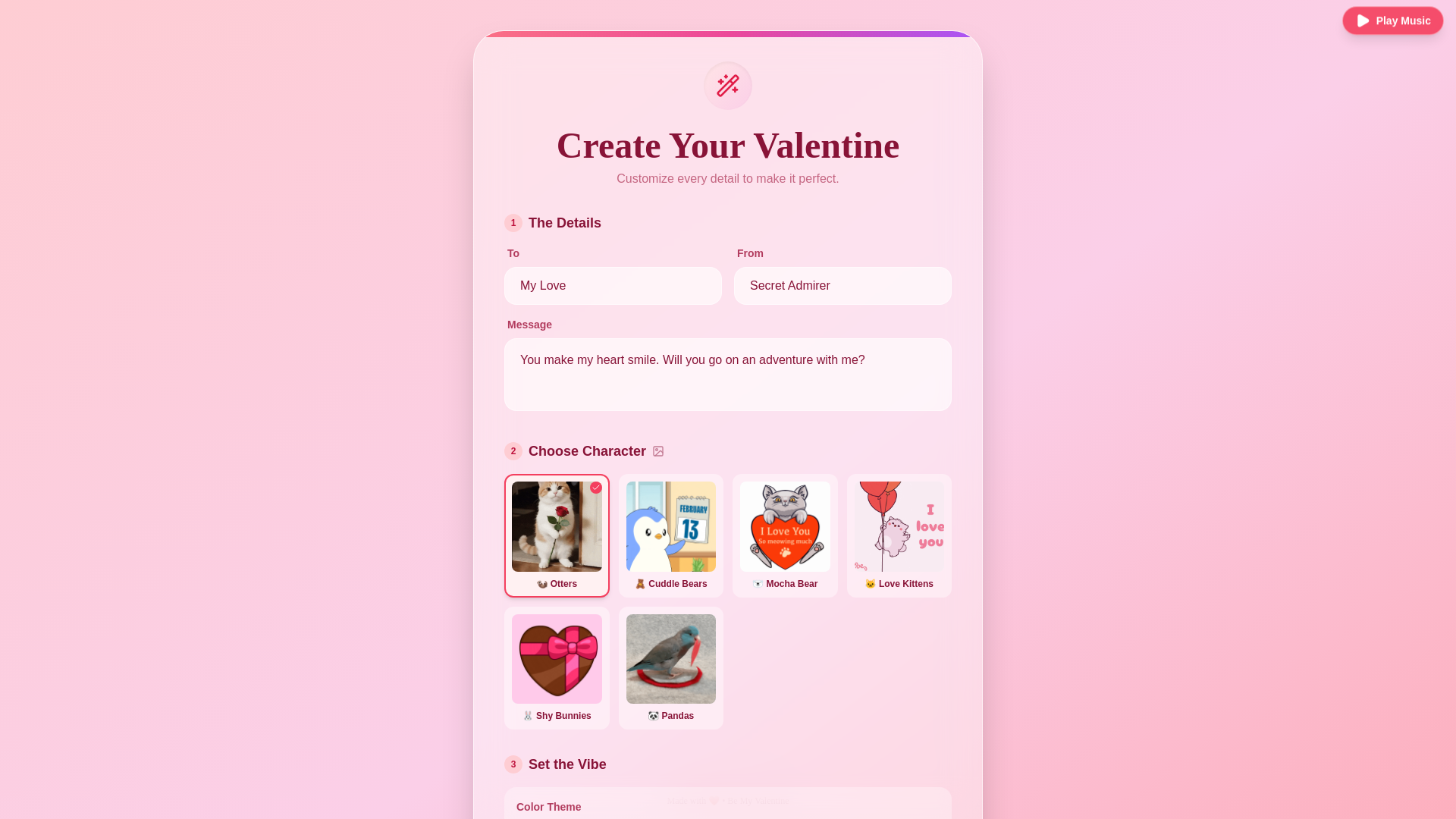website screenshot of https://bmyvalentine.pages.dev/